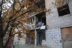 Consequences of Russian shelling in Kharkiv region